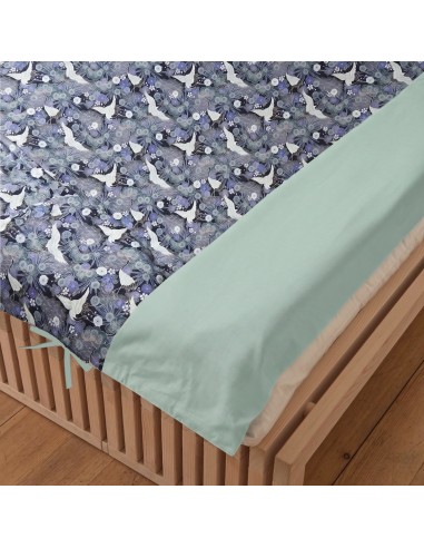Duvet cover | Japan-motive crane with...