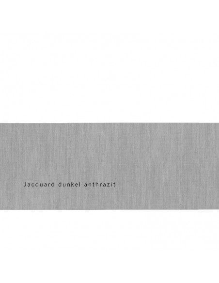 Futonbezug Stoff Jacquard anthrazit