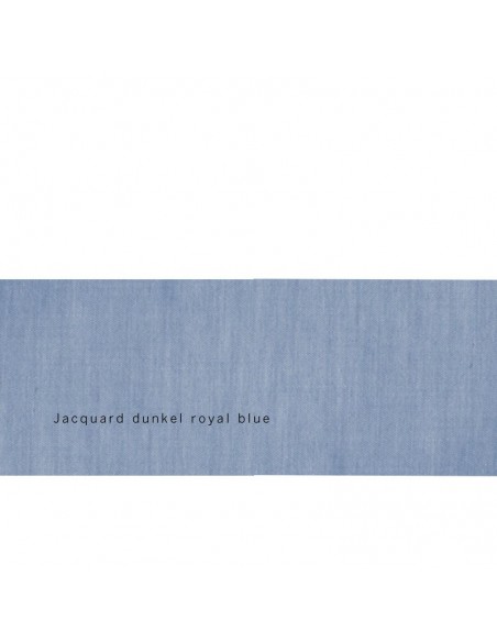 Futonbezug Stoff Jacquard royal blue