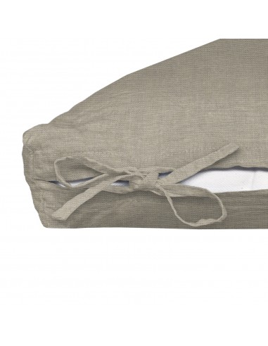 Futon-Übezug Stoff Bio Leinen Linus col. natur