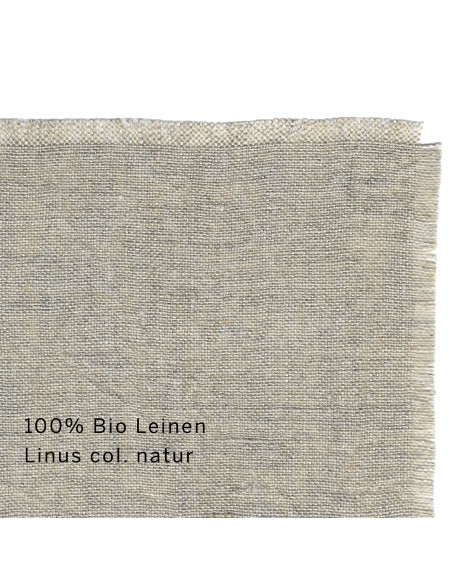 Stoff Bio Leinen Linus col. natur