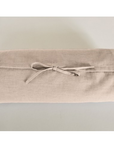 Neck roll, cotton, jacquard, cushion, cover, made to measure, Sato, Zurich