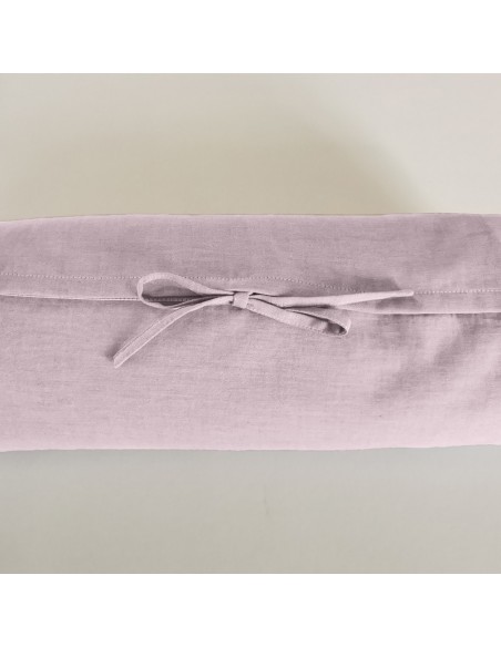 Neck roll, cotton, jacquard, cushion, cover, made to measure, Sato, Zurich