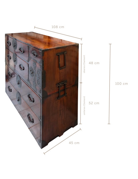 Tansu, Kommode, Japan, Möbel, Schublade, Antiquität, Design, Klassisch