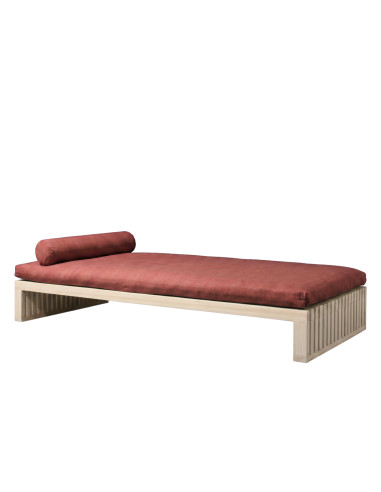 Tenshi Liege, Chaise, Sato design, fir wood sofa bed, modular daybed, Japanese living, minimalist, solid wood furniture, Sato Zu
