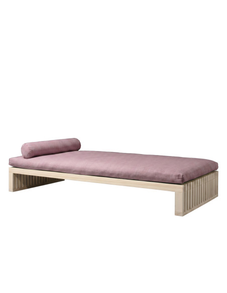 Tenshi Liege, Chaise, Sato design, fir wood sofa bed, modular daybed, Japanese living, minimalist, solid wood furniture, Sato Zu