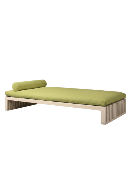 Tenshi Liege, Chaise, Sato design, fir wood sofa bed, modular daybed, Japanese living, minimalist, solid wood furniture, Sato Zu