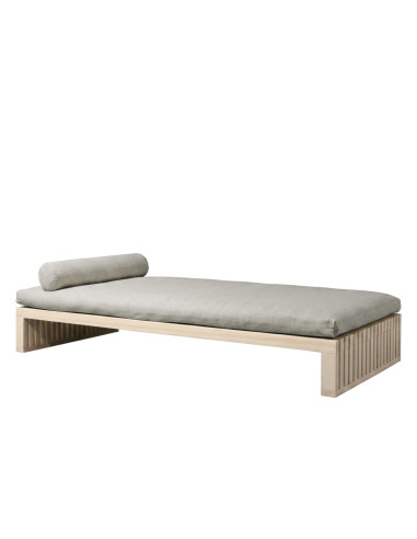 Tenshi Liege, Chaise, Sato design, fir wood sofa bed, modular daybed, Japanese living, minimalist, solid wood furniture, Sato Zu