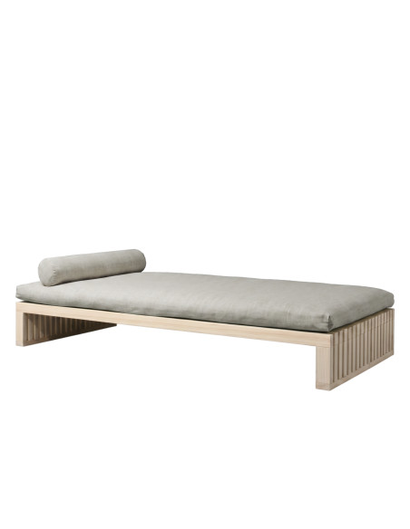 Tenshi Liege, Chaise, Sato design, fir wood sofa bed, modular daybed, Japanese living, minimalist, solid wood furniture, Sato Zu