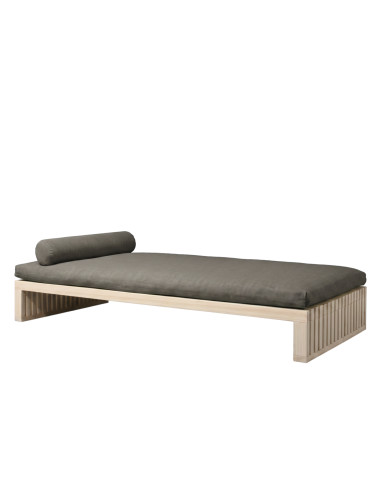 Tenshi Liege, Chaise, Sato design, fir wood sofa bed, modular daybed, Japanese living, minimalist, solid wood furniture, Sato Zu