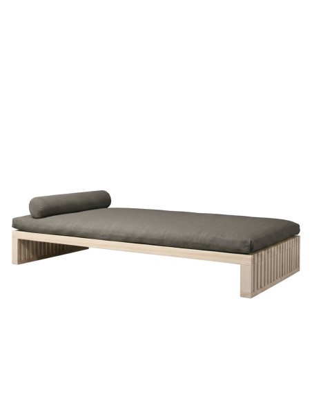 Tenshi Liege, Chaise, Sato design, fir wood sofa bed, modular daybed, Japanese living, minimalist, solid wood furniture, Sato Zu