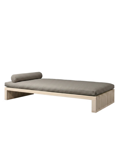 Tenshi Liege, Chaise, Sato design, fir wood sofa bed, modular daybed, Japanese living, minimalist, solid wood furniture, Sato Zu