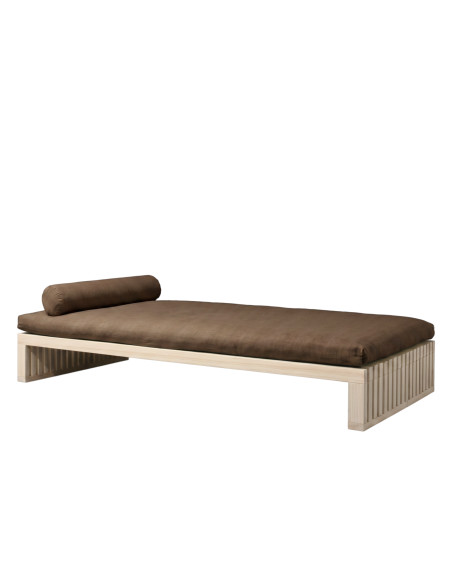 Tenshi Liege, Chaise, Sato design, fir wood sofa bed, modular daybed, Japanese living, minimalist, solid wood furniture, Sato Zu