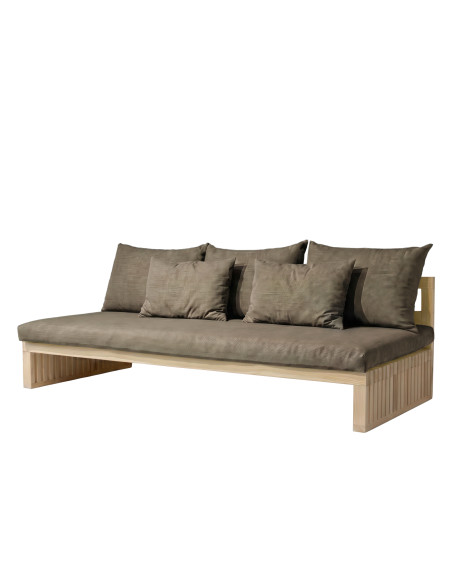 Sato, Tenshi Sofa, Sofa, Bett, Sofabett, Design, Holzgestell, Futon