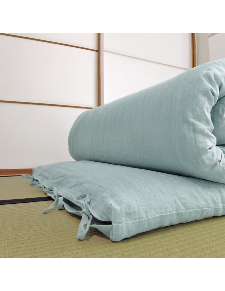 Futonbezug Stoff Jacquard, Sato, Nähatelier, Baumewolle, Futon, Futonbezug