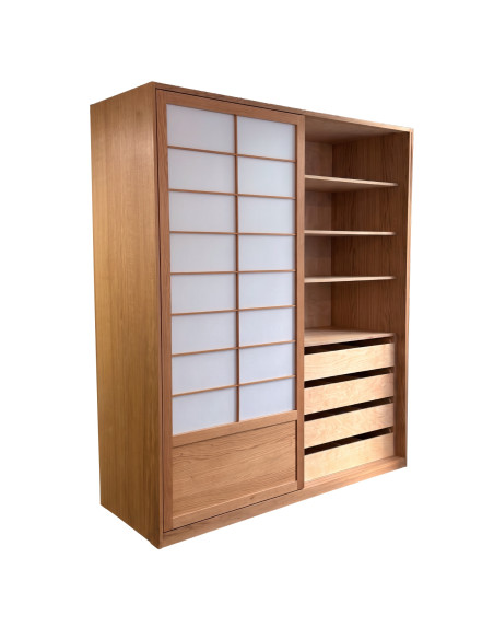 Todana 121 Eiche H220 - Outlet, Shoji, Schiebetür, Schrank, Sato, Zürich