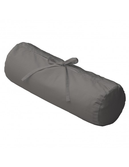 Cotton percale neck roll cover, neck roll, high-quality pillowcase, in-house studio in Zurich