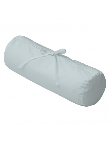 Cotton percale neck roll cover, neck roll, high-quality pillowcase, in-house studio in Zurich