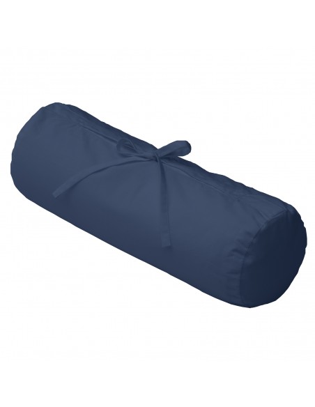 Cotton percale neck roll cover, neck roll, high-quality pillowcase, in-house studio in Zurich