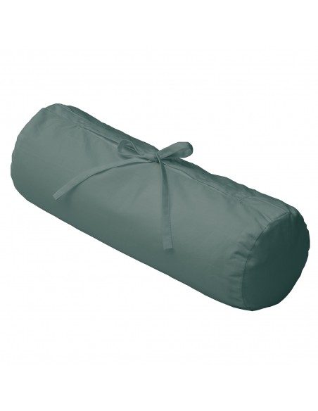 Cotton percale neck roll cover, neck roll, high-quality pillowcase, in-house studio in Zurich