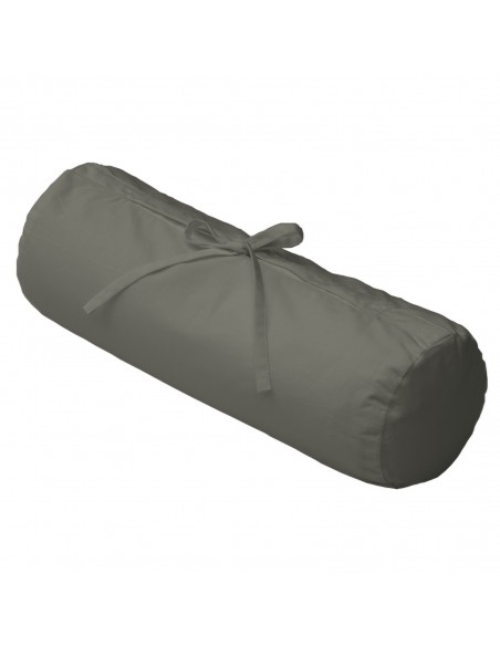 Cotton percale neck roll cover, neck roll, high-quality pillowcase, in-house studio in Zurich