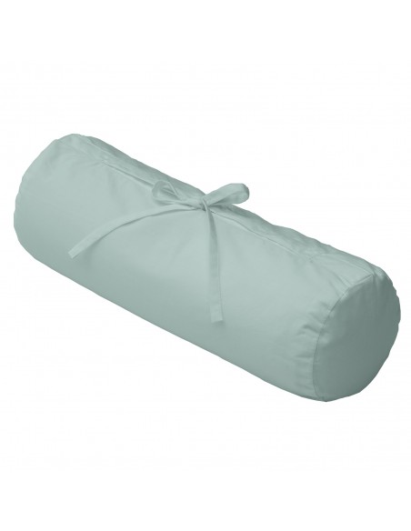 Cotton percale neck roll cover, neck roll, high-quality pillowcase, in-house studio in Zurich