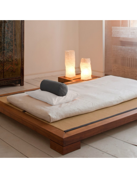 Cotton percale neck roll cover, neck roll, high-quality pillowcase, in-house studio in Zurich