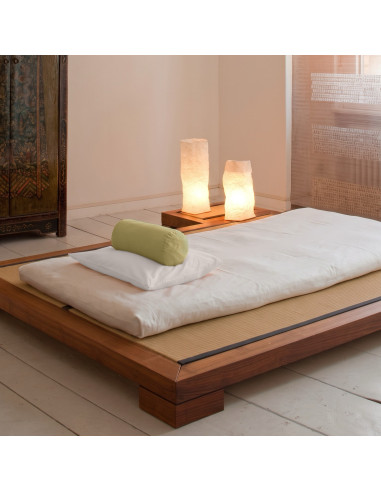 Cotton percale neck roll cover, neck roll, high-quality pillowcase, in-house studio in Zurich