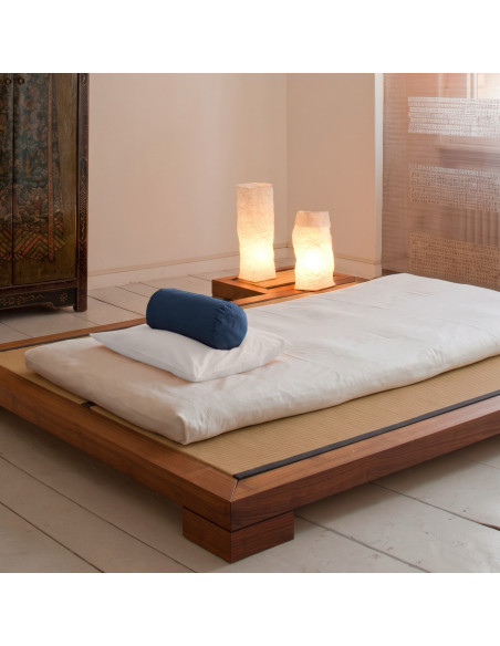 Cotton percale neck roll cover, neck roll, high-quality pillowcase, in-house studio in Zurich
