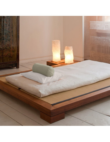 Cotton percale neck roll cover, neck roll, high-quality pillowcase, in-house studio in Zurich