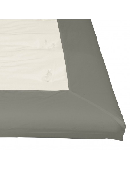 Cotton fitted sheets, percale fitted sheets, cotton percale, fitted sheets without elastic, Sato Atelier Zurich