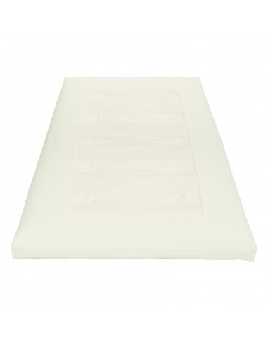 Spannlaken aus Baumwolle, Percal Spannlaken, Baumwoll-Percal, Spannbettlaken ohne Gummizug, Sato Atelier Zürich