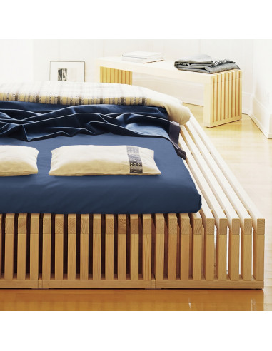 Cotton fitted sheets, percale fitted sheets, cotton percale, fitted sheets without elastic, Sato Atelier Zurich
