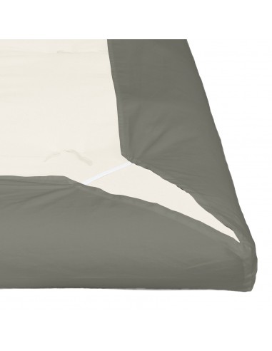 Spannlaken aus Baumwolle, Percal Spannlaken, Baumwoll-Percal, Spannbettlaken mit Gummizug, Sato Atelier Zürich