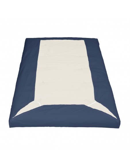 Cotton fitted sheets, percale fitted sheets, cotton percale, fitted sheets with elasticated edges, Sato Atelier Zurich