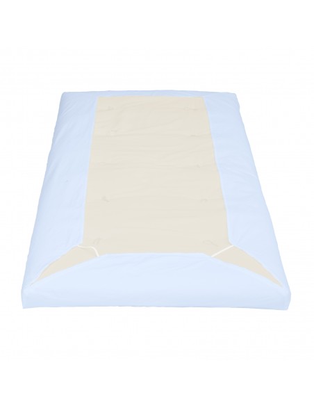 Cotton fitted sheets, percale fitted sheets, cotton percale, fitted sheets with elasticated edges, Sato Atelier Zurich