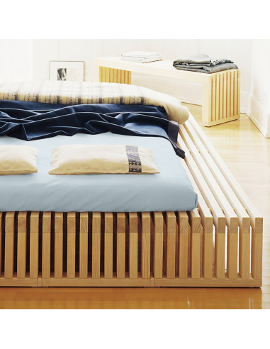 Cotton fitted sheets, percale fitted sheets, cotton percale, fitted sheets with elasticated edges, Sato Atelier Zurich