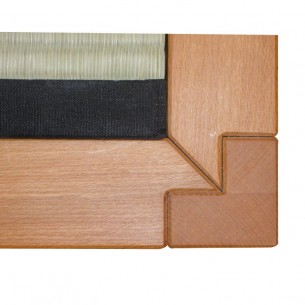 Satobett Kobito mit Nachttisch in Buche, Tatami 2