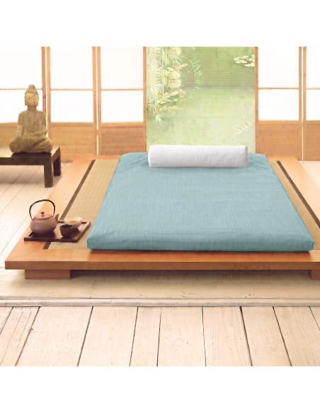  Fitted sheets, cotton jacquard, futon cover, made-to-measure bed linen, Sato Zurich
