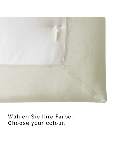 Fitted sheets, cotton jacquard, futon cover, made-to-measure bed linen, Sato Zurich