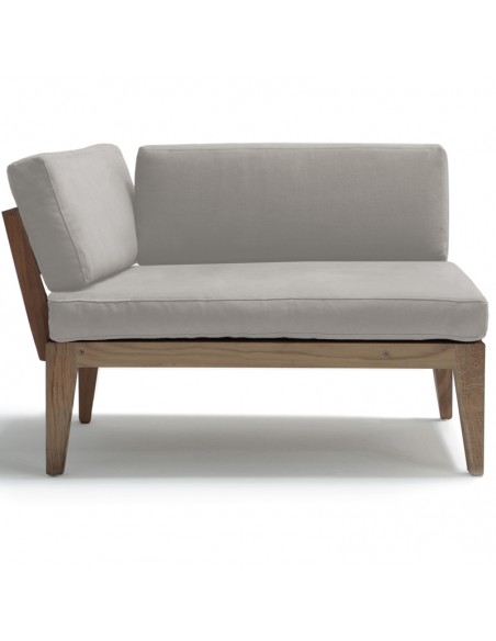 Eclettica Sessel und Schalfsofa, Gestell Massivholz Eiche geölt, Überzug Farbe hellgrau Leinen Baumwolle Eclettica Sessel und Schalfsofa, Gestell Massivholz Eiche geölt, Überzug Farbe hellgrau Leinen Baumwolle