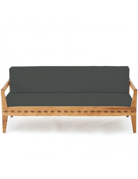 Duetto Schlafsofa, Gestell Massivholz Eiche geölt, Überzug Farbe anthrazit Leinen Baumwolle Duetto Schlafsofa, Gestell Massivholz Eiche geölt, Überzug Farbe anthrazit Leinen Baumwolle