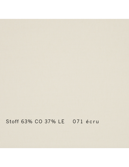 Sofa Bezugstoff Baumwoll/Leinen ecru, Herstellung Sato Atelier