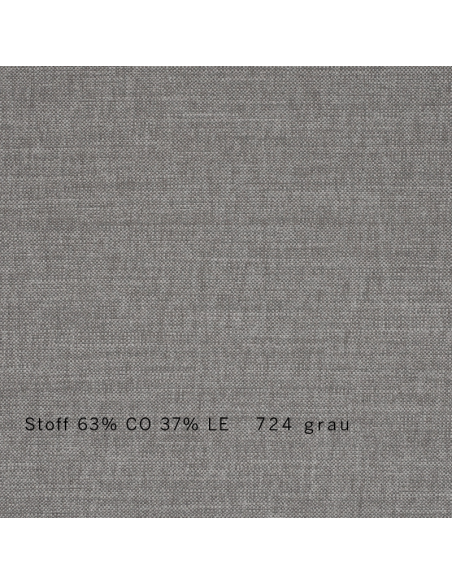 Sofa Bezugstoff Baumwoll/Leinen grau, Herstellung Sato Atelier Sofa Bezugstoff Baumwoll/Leinen grau, Herstellung Sato Atelier