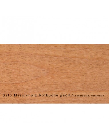 Sato Holzmuster Rotbuche für Schlafsofa Hana