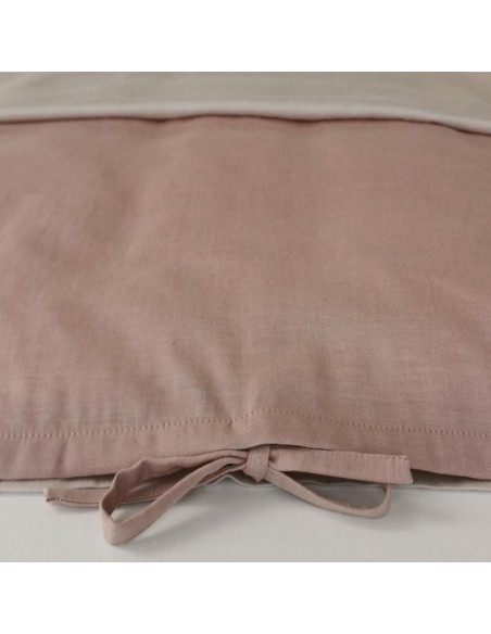 Duvetbezug Stoff Jacquard granat Duvetbezug Stoff Jacquard granat