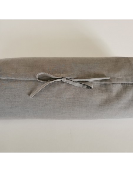 Nackenrolle, Baumwolle, Jacquard, Kissen, Bezug, nach Mass, Sato, Zürich Nackenrolle, Baumwolle, Jacquard, Kissen, Bezug, nach Mass, Sato, Zürich