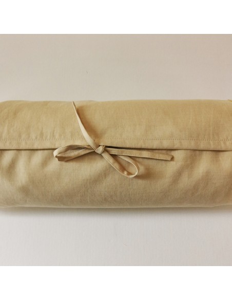 Nackenrolle, Baumwolle, Jacquard, Kissen, Bezug, nach Mass, Sato, Zürich