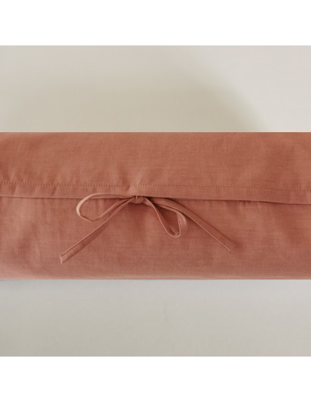 Nackenrolle, Baumwolle, Jacquard, Kissen, Bezug, nach Mass, Sato, Zürich