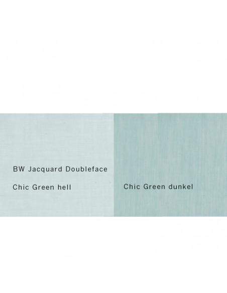 Duvetbezug Stoff Jacquard Chic green  hell und dunkel Duvetbezug Stoff Jacquard Chic green  hell und dunkel
